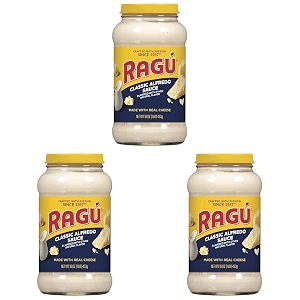 rag cheesy classic alfredo sauce 453gram pack of 3