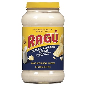 rag cheesy classic alfredo sauce 453gram