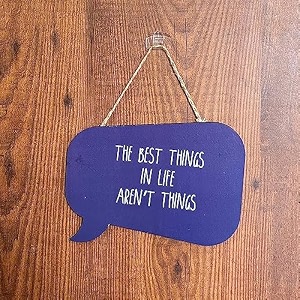 wooden the best things wall decor hanging for home decor 9x12 inchesswh4