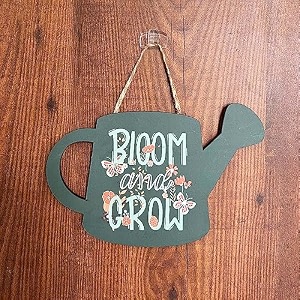 wooden bloom and grow wall decor hanging for home decor 95 x 55 inchesswh16