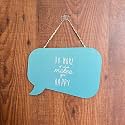 Wooden Do More Wall decor hanging for Home Decor (9X12 Inches,SWH5)