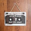 Wooden Enjoy Every Moment Wall hanging for Home Decor (7 X 6 Inches Inches,SWH12)