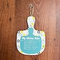 Wooden Kitchen Rules hanging for Home Decor (7X6 Inches,SWH11)