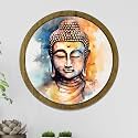 RAG28 Wooden Wall Mount Decorative Plate For Home Decor Items | Wall Decor | Size: 12X12 Inches | CP48