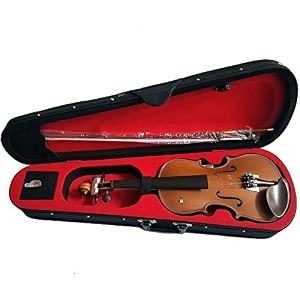raga 44 violin behala vfd-124 m with bow rosin hard case