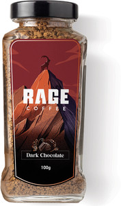 rage dark - premium arabica instant coffee 100 g chocolate flavoured