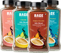 RAGE Silk Blend Combo (Pack of 4) - Classic, Chocolate, Hazelnut & Vanilla 120g each Instant Coffee