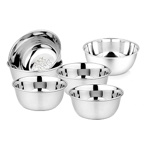 RAGHAV Multipurpose Stainless Steel Kitchen Bowls Set