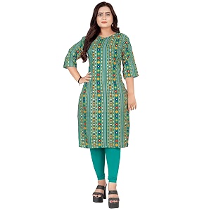 Raghav Silk Cotton Blend Straight Kurti for