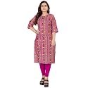 Raghav Silk Cotton Blend Straight Kurti for
