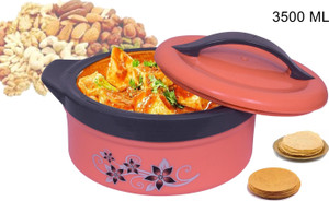 Raghunandan Printed Casserole with Lid for Roti