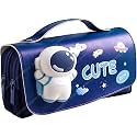 Cartoon Theme 3D EVA Pencil Case - Multipurpose Zipper Pouch for Kids, Girls - Pen and Pencil Bag for School, Stationery Storage Box (Cute)