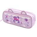 Double Layer 3D Cute Pencil Case, Aesthetic Pencil Case for Girls, Large Capacity Pen Pencil Pouch Multifunctional Stationery Organizer for School (New Cololo Pouch)