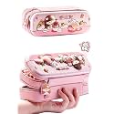 Double Layer Yummy 3D Cute Pencil Pouch Aesthetic Pencil Case for Girls Large Capacity Best Thing to Put Pen Pencil Sharpener Rubber, Best Gift for Girl's
