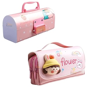 pencil case style password lock multi-layer pencil box amp 3d eva pencil case pouch for boys girlsdinosuar pink pboxflower pouch