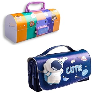 pencil case style password lock multi-layer pencil box amp 3d eva pencil case pouch for boys girlscute multicolor pboxcute pouch