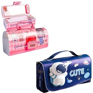 pencil case style password lock multi-layer pencil box amp 3d eva pencil case pouch for boys girlsbeauty pink pboxcute pouch