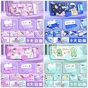 Rahasya Multifunctional School Pencil Box with Calculator Cute Cartoon Stationary Compass for Boys Geometry Kids with Inbuilt Scissor Ruler Eraser&amp;Sharpener Box Best Gift (Pink Unicorn Calculator)