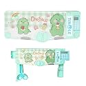 Rahasya Multifunctional School Pencil Box with Calculator Cute Cartoon Stationary Compass for Boys Geometry Kids with Inbuilt Scissor Ruler Eraser&amp;Sharpener Box Best Gift (Green Dinosaour-Calculator)