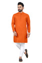 RAHUL LOOK Men Solid Straight Kurta
