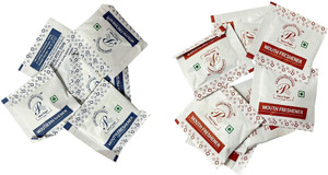 rahul sugar mouth freshener 6in1  2in1 sugar coated fennel misri fennel 4g combo pack white sugar 1 kg pack of 2