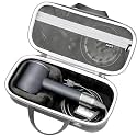 RAIACE Hard Storage Case Compatible with dyson Hair Dryer, Travel Carrying Bag. (for sale is case only). - Black+Gray (Black+Gray)
