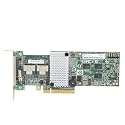 RAID Controller Card for LSI 9264 8i M8103, PCIE RAID Card with 6GBps Speed, 256MB Cache, Supports RAID0 1 5 6, 8X SATA SAS Ports, 2X Mini SAS Connectors for Server Storage Upgrade