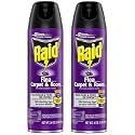 Raid Flea Killer Plus, Carpet & Room Spray, 16 oz-2 pk