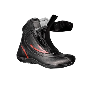 raida men tourer motorcycle boots  ankle amp heel protection  perfect for daily commute  water resistant  gel insole6 uk