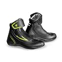 Raida Mens Tourer Motorcycle Boots | Ankle &amp; Heel Protection | Perfect for Daily Commute | Water Resistant | Gel Insole, 12 UK