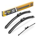 Raidbee® 22"+20" Windshield Wiper Blades with 9" Rear Wiper Blade Automotive Replacement Set for Ford Bronco Sport 2021 2022 2023 2024 – Genuine OEM Quality (Set of 3)