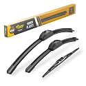 Raidbee® 26"+16" Windshield Wiper Blades with 13" Rear Wiper Blade Automotive Replacement Set for Honda CR-V 2012 2013 2014 2015 2016 – Genuine OEM Quality (Set of 3)