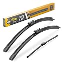 Raidbee® 28"+28" Windshield Wiper Blades with 11" Rear Wiper Blade Automotive Replacement Set for Ford Escape 2013 2014 2015 2016 2017 2018 2019 – Genuine OEM Quality (Set of 3)