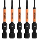 Railer Hex 2mm Impact Driver Bit - 5 Pack, S2 Steel, 2 Inch, Hex Bits