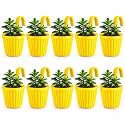 Railing Planter Pot with Hook for Balcony