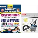 Railway All Exams Reasoning Solved papers 8750+Objective Question By kiran Publication For ALP,RPF SI,RPF Const., JE Group D NTPC Exams 2025 | With Quick reision Maths Formula| Chapterwise & Typewise | TCS PTQs Coverd | E
