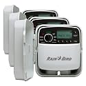Rain Bird TRU8O Program-Based Indoor/Outdoor Irrigation Controller/Timer, WiFi Ready, 8 Station/Zone (Pack of 3)