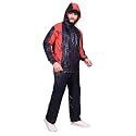 Rain Coat for Men Waterproof for Bike Reversible Double Layer with Hood Raincoat for Men. Set of Top and Bottom Packed