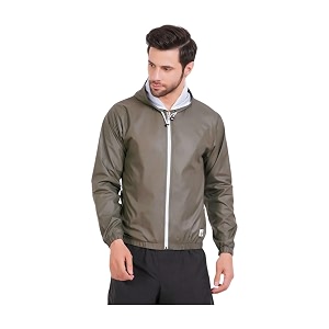 rain jacket men waterproof  windcheater jacket for men  riding jacket for bikers - step out ready with treks light rain rides amp everyday confidence