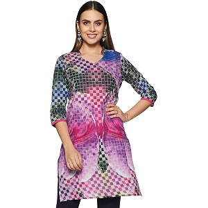 Rain and Rainbow Womens A-Line Kurta