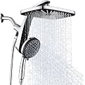 Rain Shower Head with Handheld Showerhead, Chrome 1.75GPM 460311