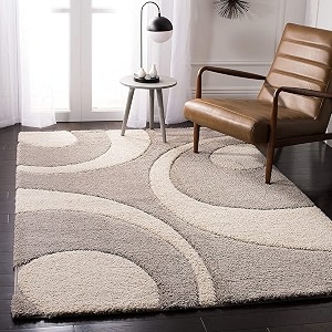 Rainbow Collection Fur Rectangular Rugs And Carpet