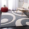 Rainbow Collection Fur Rectangular Rugs And Carpet