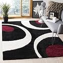 Rainbow Collection Fur Rectangular Rugs And Carpet