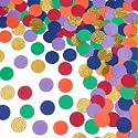 MOWO Rainbow Confetti Table Decoration, 1.2'', 200pc