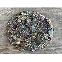 Rainbow Fluorite Chips – Natural Mini Rainbow Fluorite Stones, Crushed Undrilled Rainbow Fluorite, Semi-Tumbled Genuine Rainbow Fluorite (3 lbs Bulk)