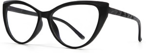 rainbow retail full rim square blue cut computer glass for men  women 41 mm