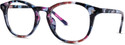 RAINBOW RETAIL Full Rim Square Blue Cut Computer Glass For Women (41 mm)