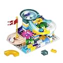 RAINBOW RIDERS 49 Pcs Light Magnetic Blocks with Light for Kids/for 3+ Years Girls and Boys/for Exploral The Imagination/with Sensory Coordination/Marble Blocks.(Multicolor)