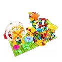 RAINBOW RIDERS Brain Development Variable Sliding Blocks Building Blocks Assembly Blocks Educational Blocks Toy for Kids Boys Girls 3+ Years Plastic Multicolour- 186 pcs